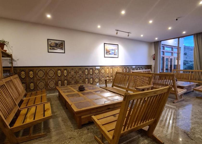 Ladakh Leh shared lounge/tv area