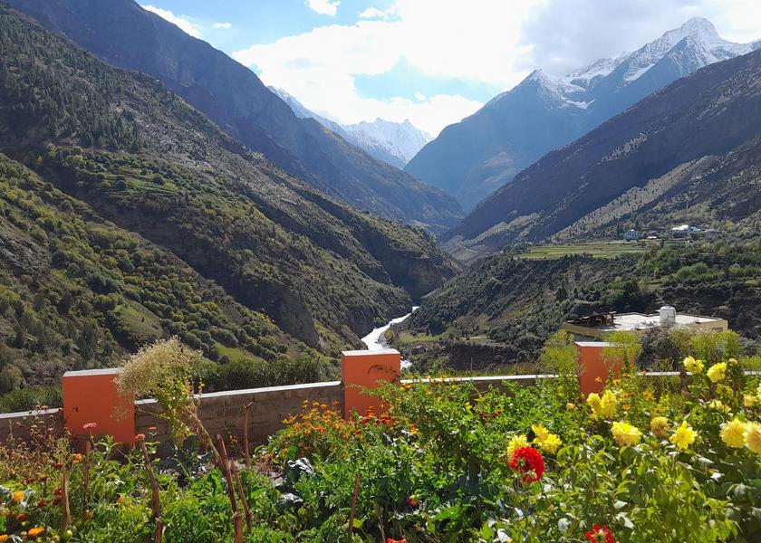 Himachal Pradesh Keylong exterior view