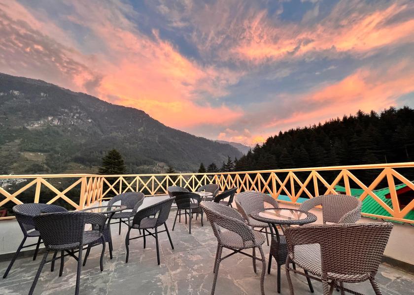 Himachal Pradesh Manali Hotel View