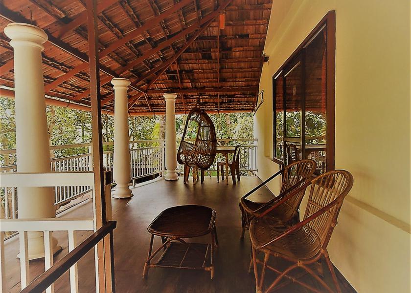 Kerala Mararikulam balcony/terrace