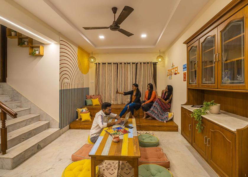 Andhra Pradesh Visakhapatnam shared lounge/tv area