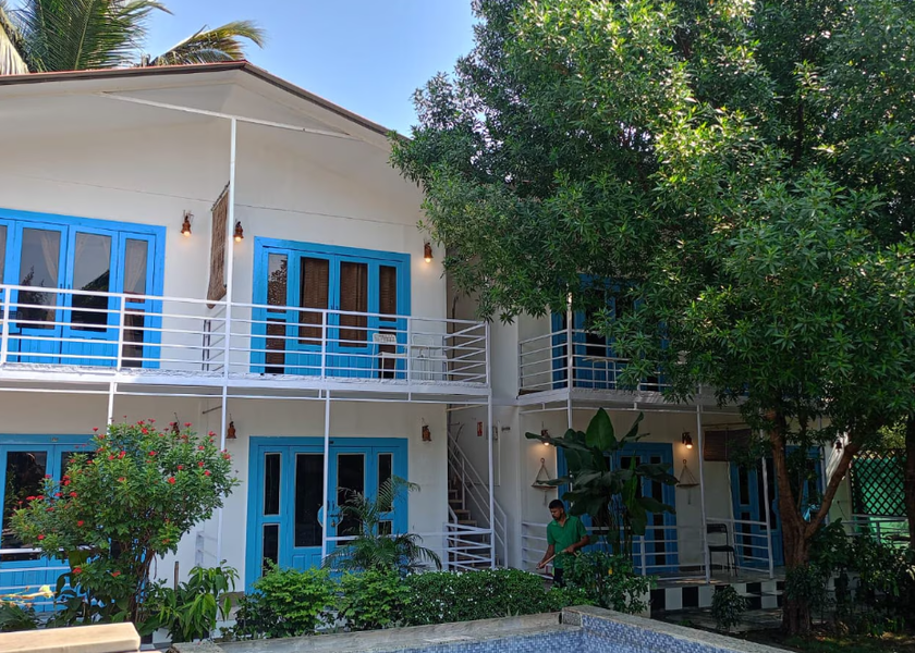 Goa Morjim Hotel Exterior