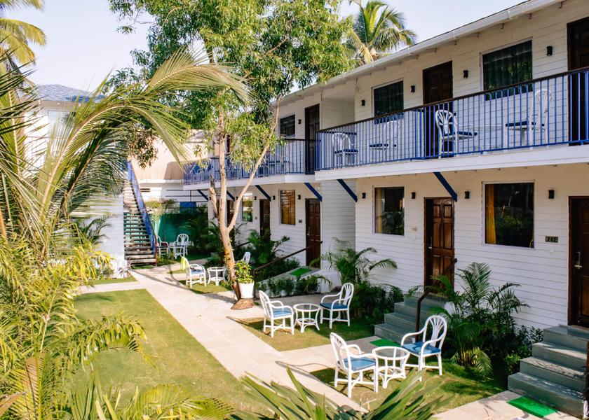 Goa Morjim Hotel Exterior