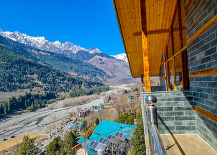 Himachal Pradesh Manali Exterior view