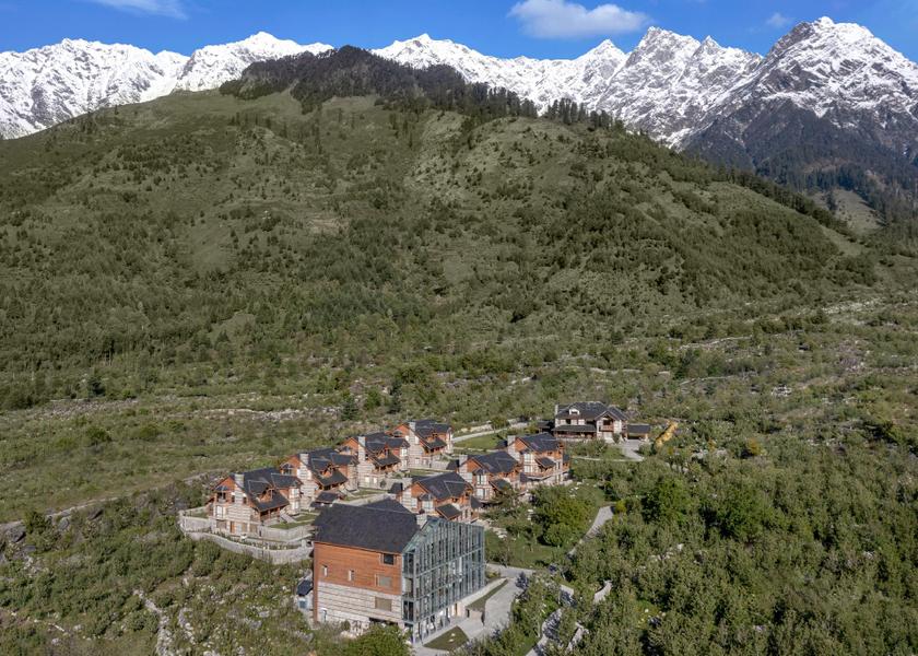 Himachal Pradesh Manali Hotel View