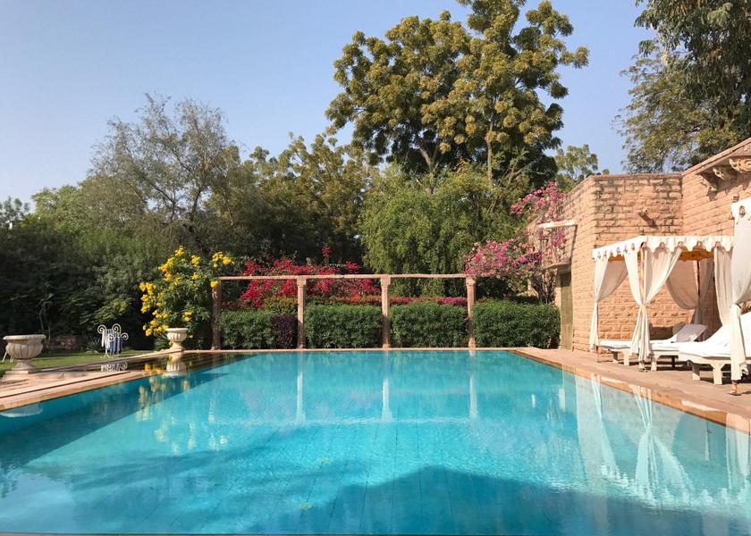 Rajasthan Jodhpur swimming pool [outdoor]