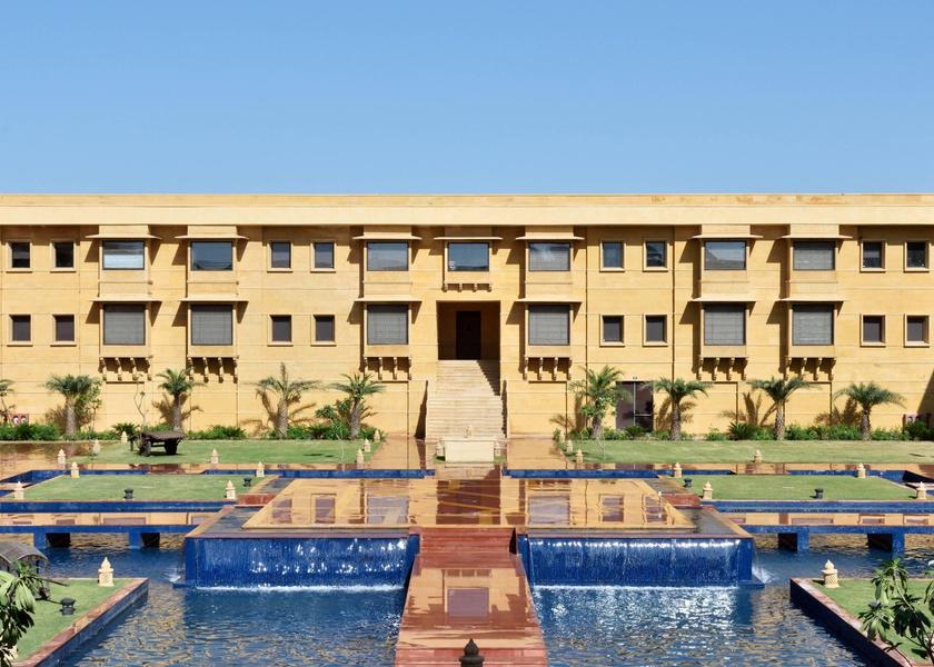 Rajasthan Jaisalmer Hotel Grounds