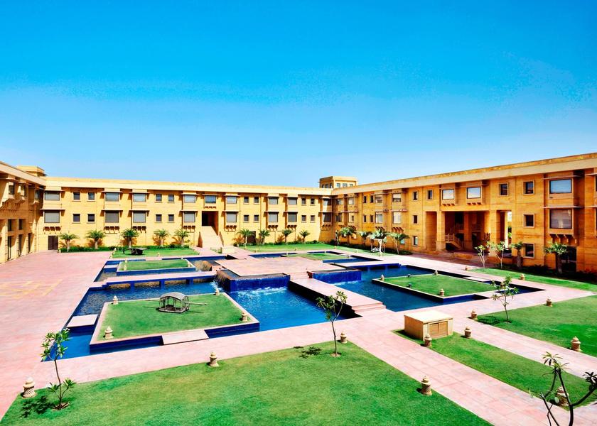 Rajasthan Jaisalmer Hotel Grounds