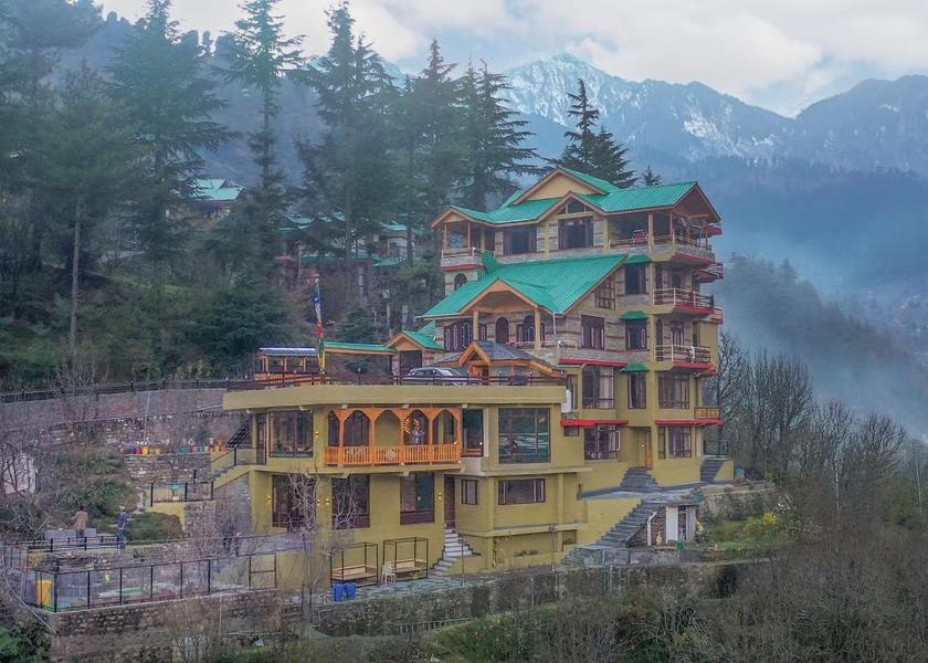 Himachal Pradesh Manali Hotel View