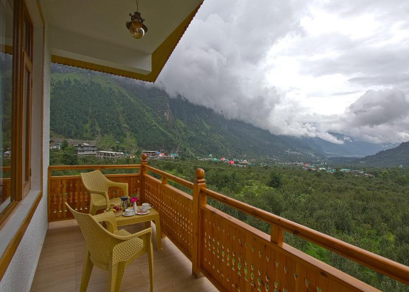 Himachal Pradesh Manali Hotel View