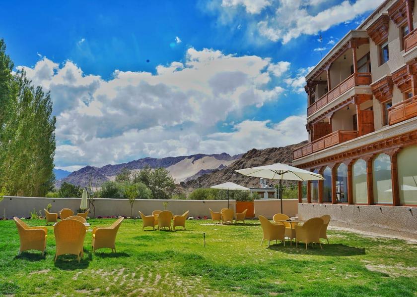 Ladakh Leh garden