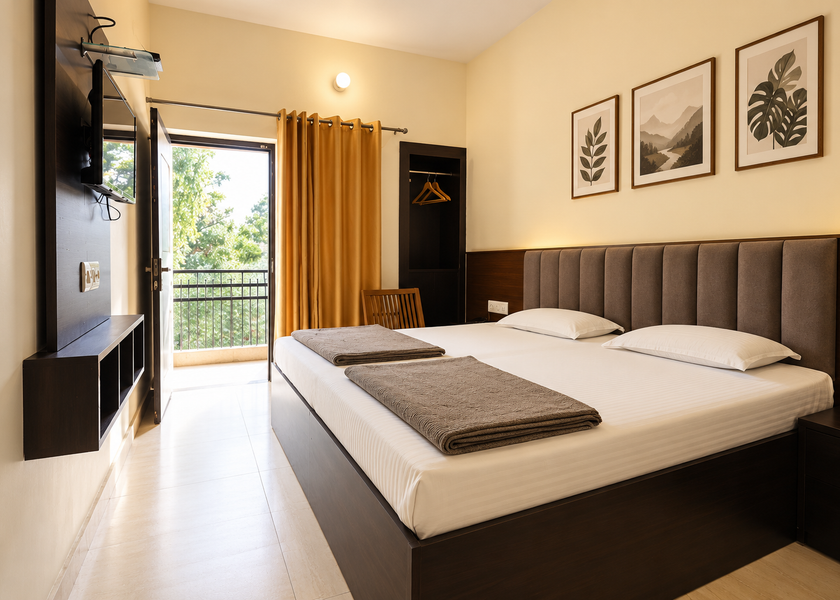 Uttarakhand Rishikesh Deluxe With Balcony