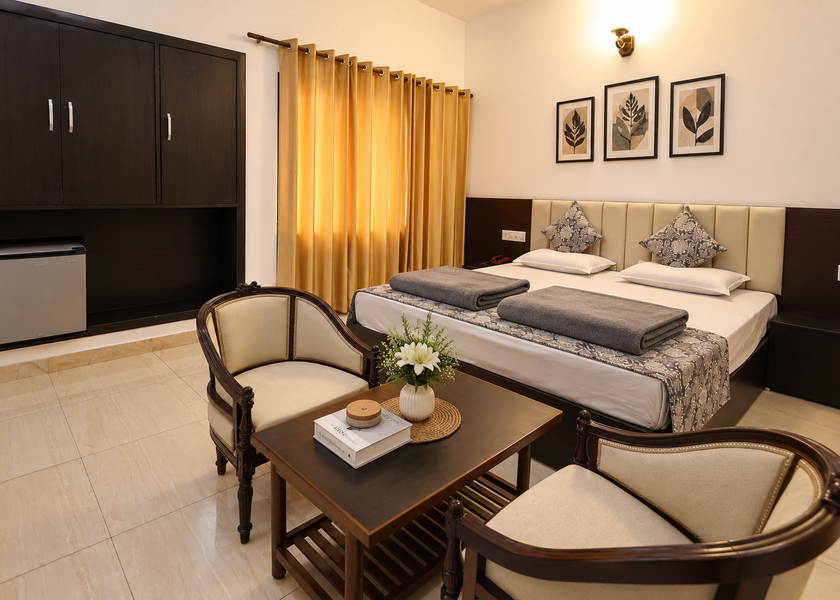 Uttarakhand Rishikesh Superior with balcony