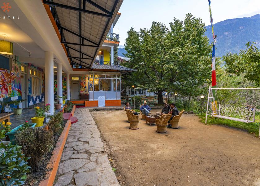 Himachal Pradesh Manali garden