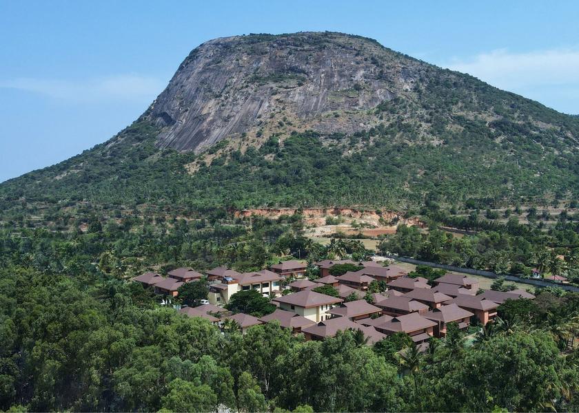 Karnataka Nandi Hills Exterior Drone shot