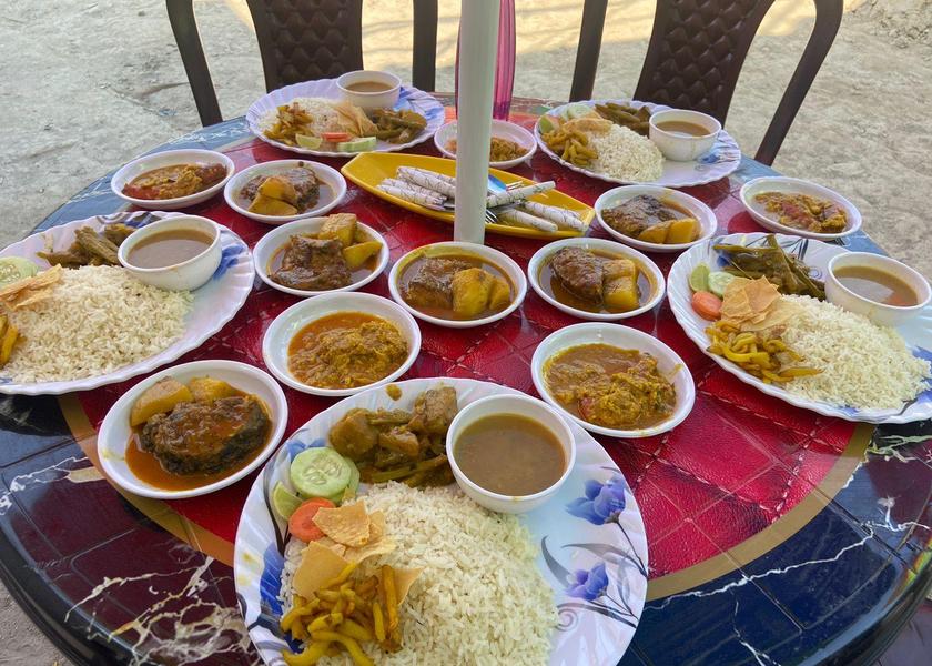 West Bengal Bakkhali restaurant