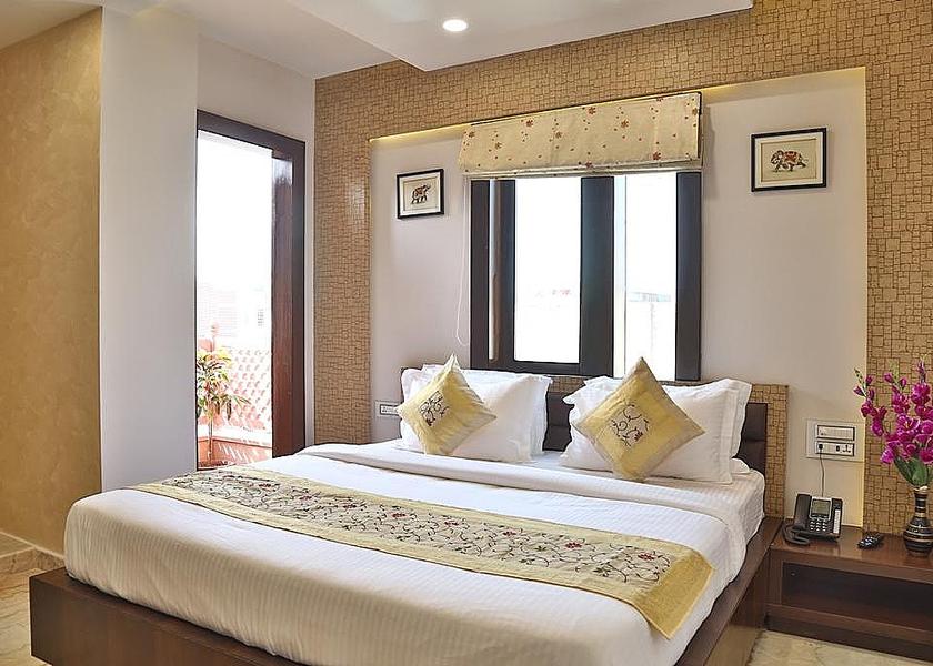 Rajasthan Jaipur Deluxe Double Room with Balcony