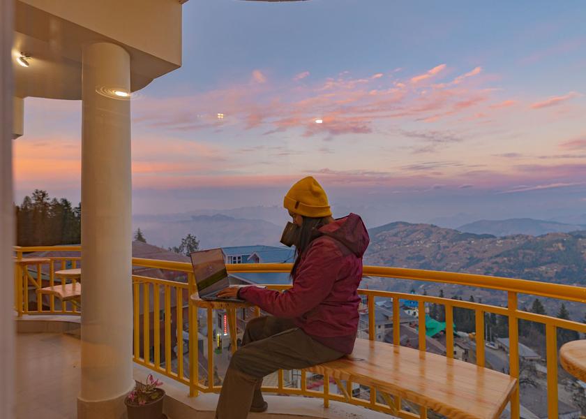 Himachal Pradesh Narkanda View from Property