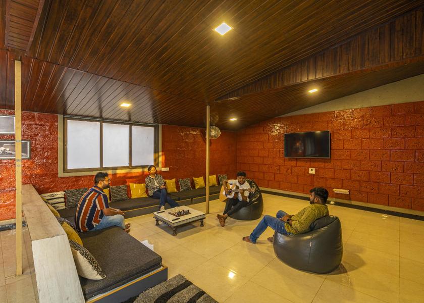 Maharashtra Kolad shared lounge/tv area