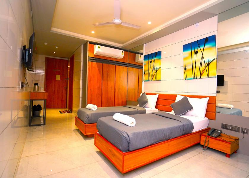 Gujarat Rajkot Executive Twin Bed Room