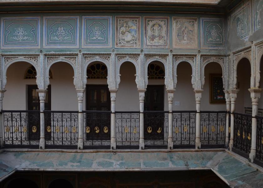 Rajasthan Nawalgarh interior view