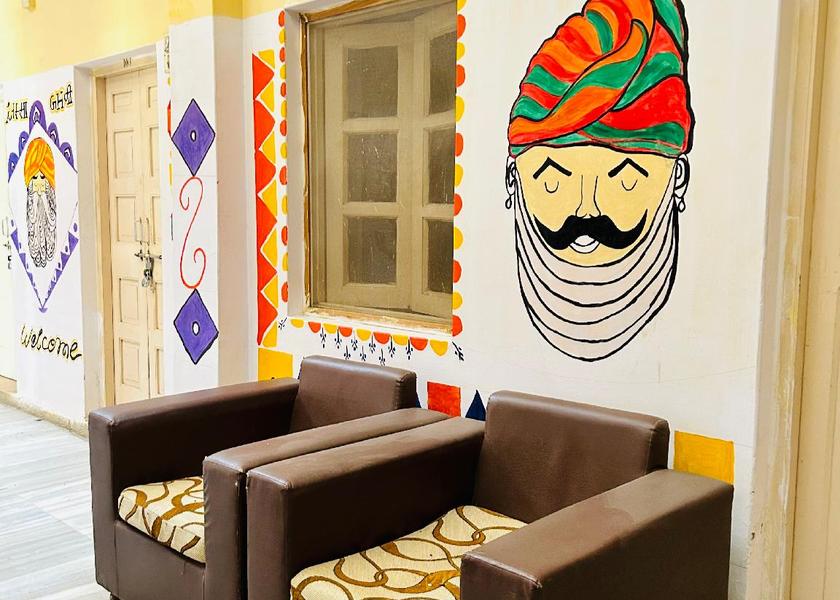 Rajasthan Jaisalmer lobby