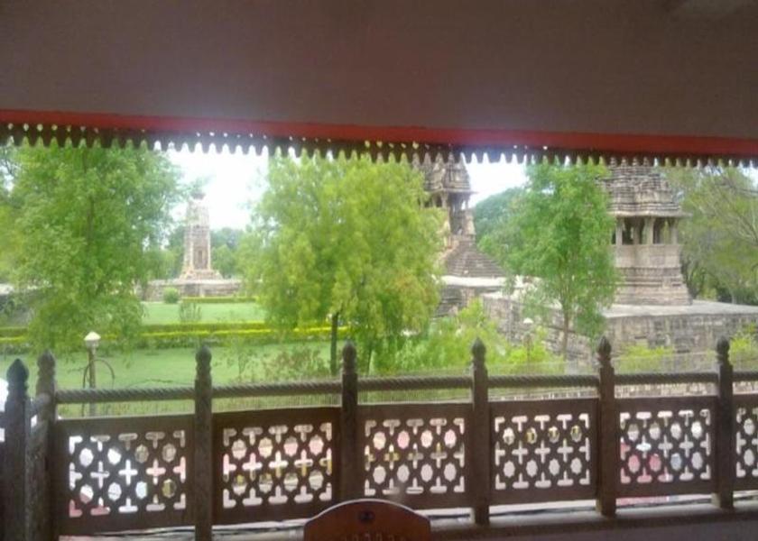 Madhya Pradesh Khajuraho balcony/terrace