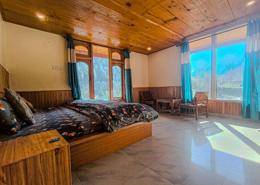 Himachal Pradesh Kasol Standard Mountain View Single Room