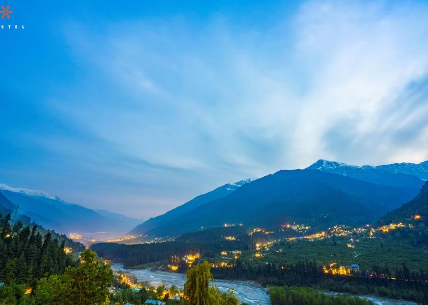 Himachal Pradesh Manali Hotel View