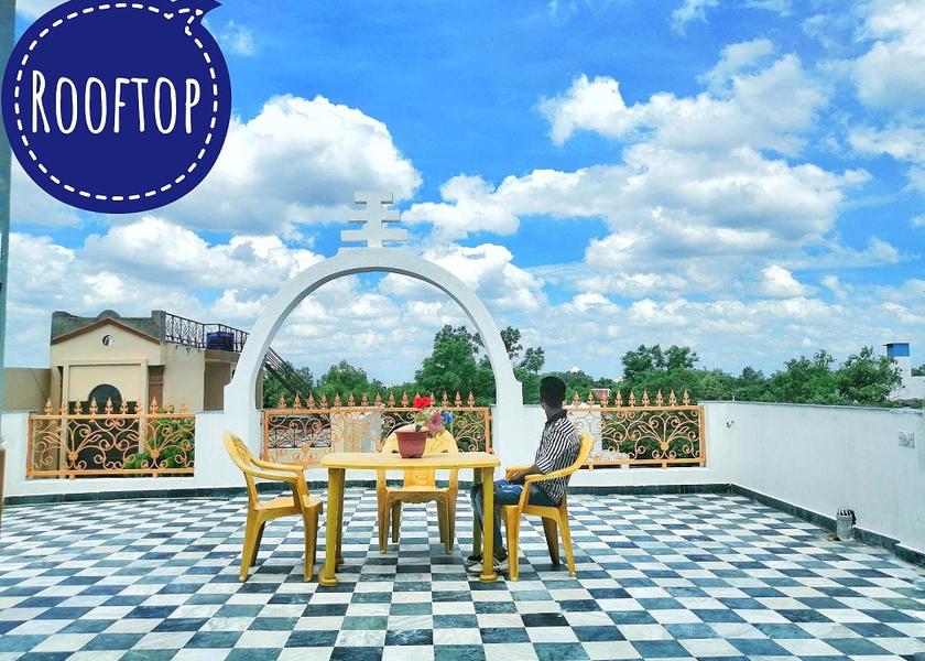 Uttar Pradesh Agra balcony/terrace