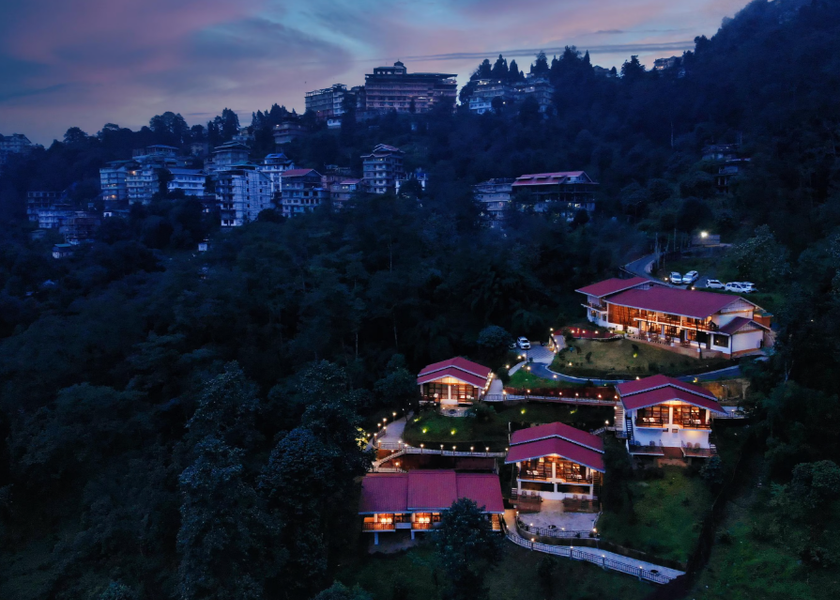 Sikkim Pelling Hotel View