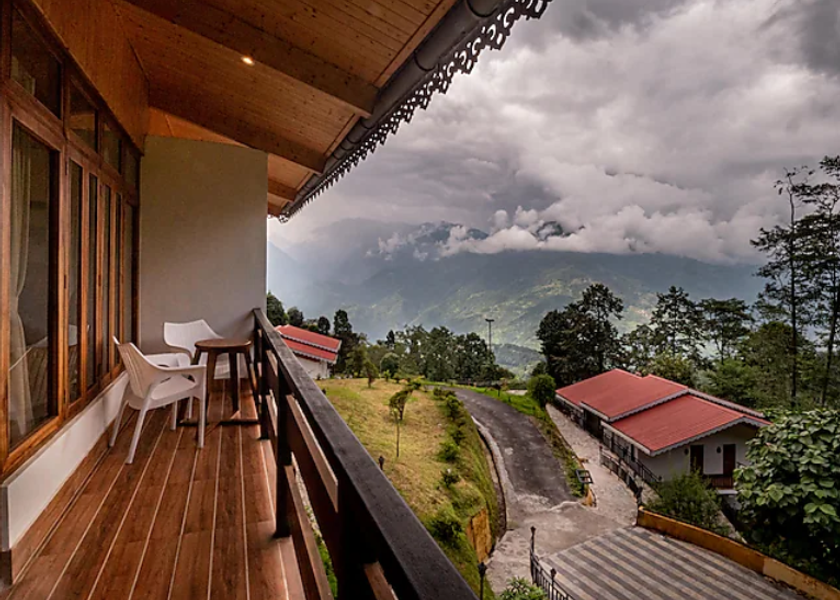 Sikkim Pelling Hotel View