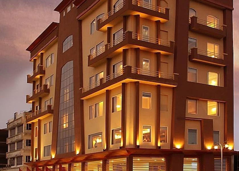 Punjab Amritsar Front of property - evening/night