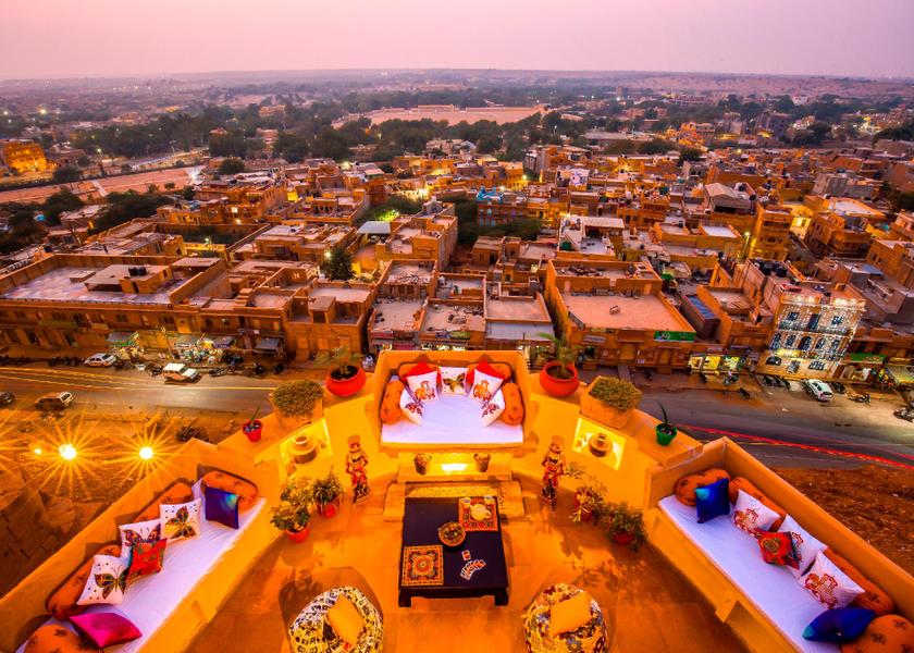 Rajasthan Jaisalmer Hotel View