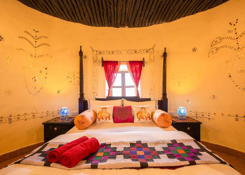 Rajasthan Jaisalmer Hut Room 1
