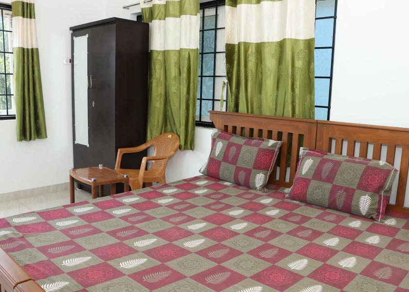 Tamil Nadu Rameswaram Deluxe AC Double Room with Bathroom