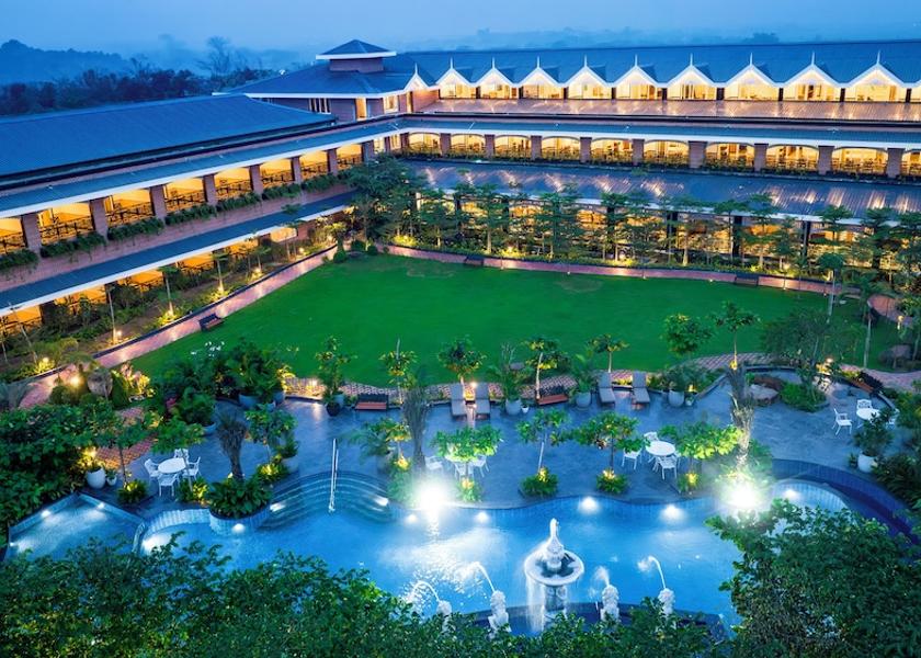 Odisha Jharsuguda Front of property - evening/night