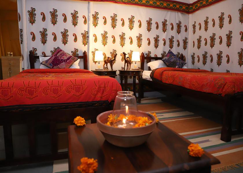 Rajasthan Bikaner Deluxe Room with 2 Single Beds