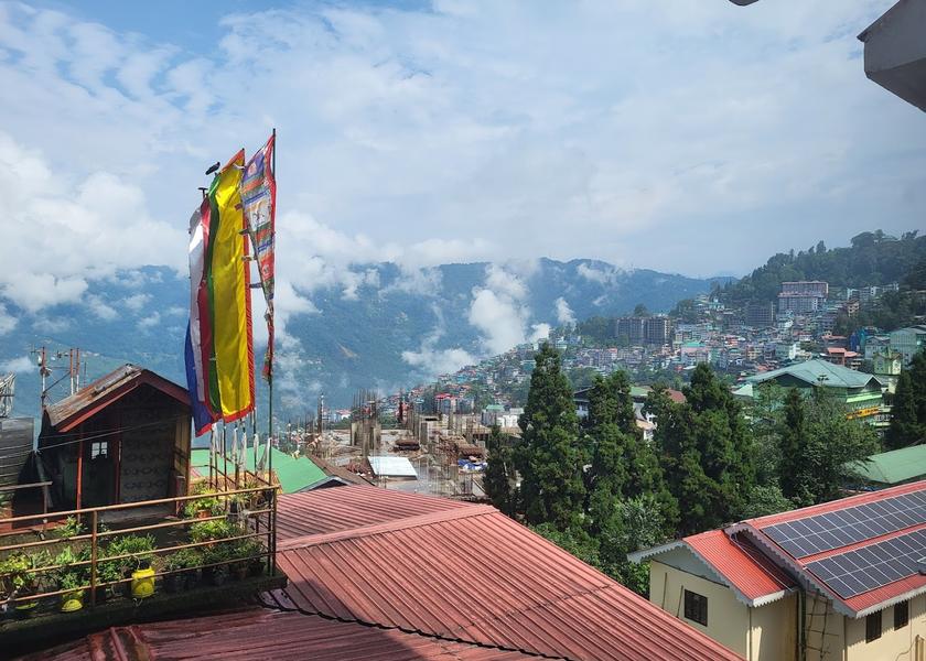 Sikkim Gangtok Hotel View