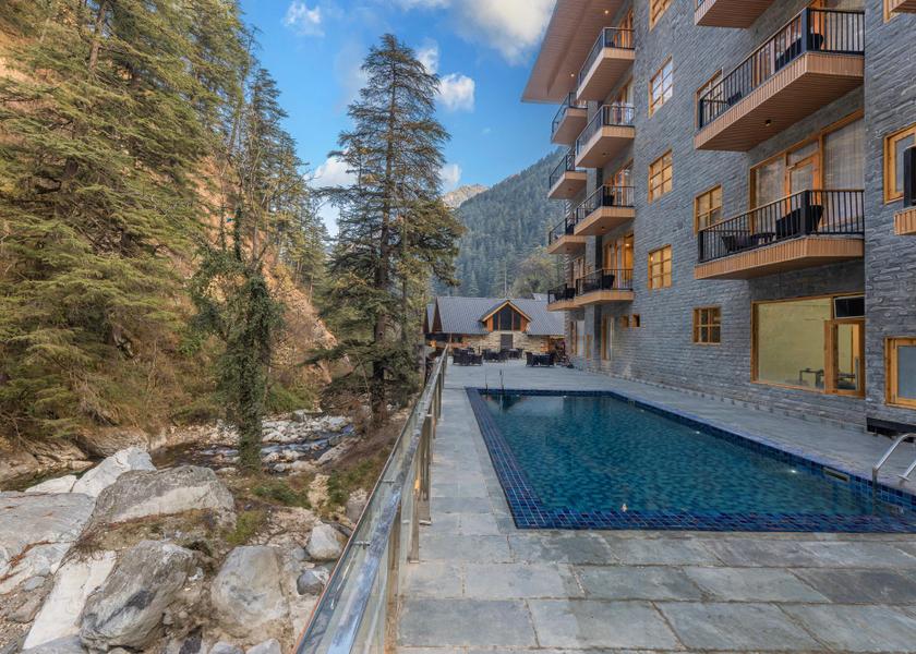Himachal Pradesh Jibhi Exterior view