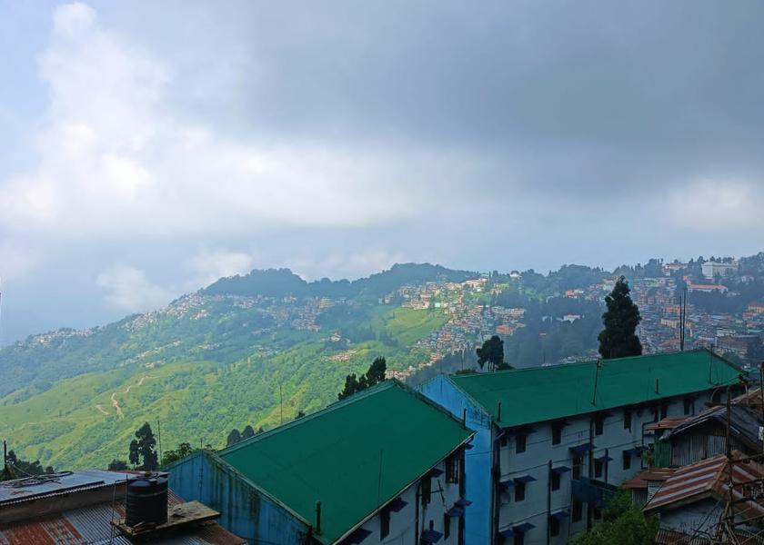 Sikkim Gangtok Hotel View