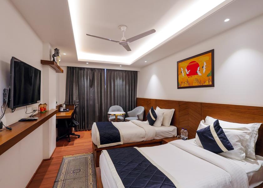 Haryana Gurugram Deluxe Twin Room