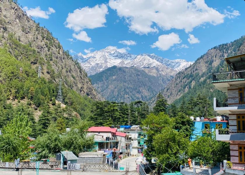 Himachal Pradesh Kasol Hotel View