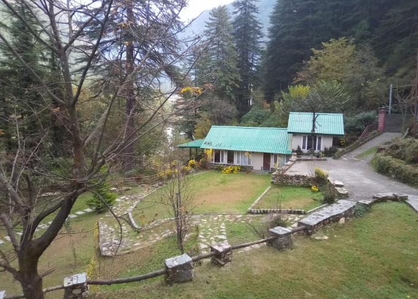 Himachal Pradesh Kasol Hotel View