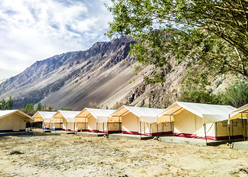 Ladakh Nubra valley Hotel Exterior