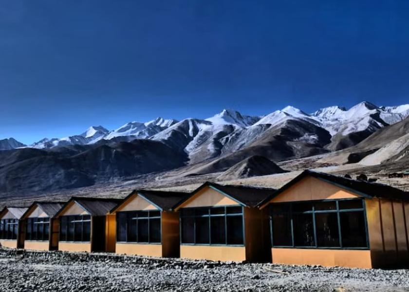 Ladakh Pangong Hotel Exterior