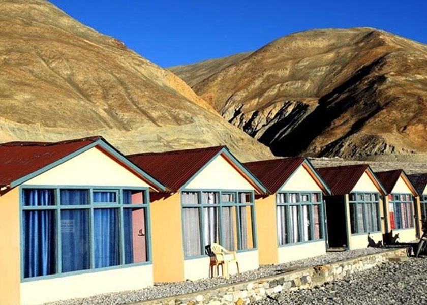 Ladakh Pangong Hotel Exterior