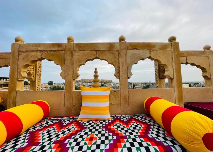 Rajasthan Jaisalmer Balcony/terrace