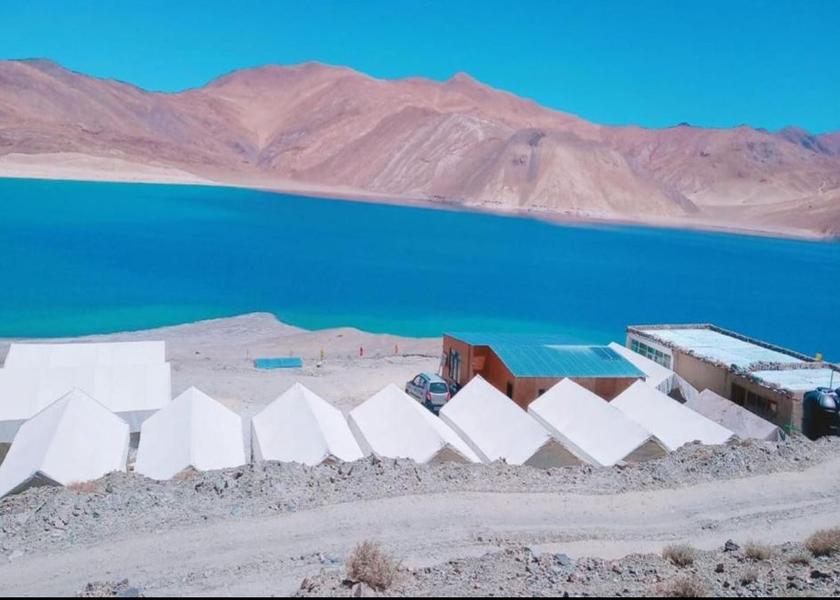 Ladakh Pangong Hotel Exterior