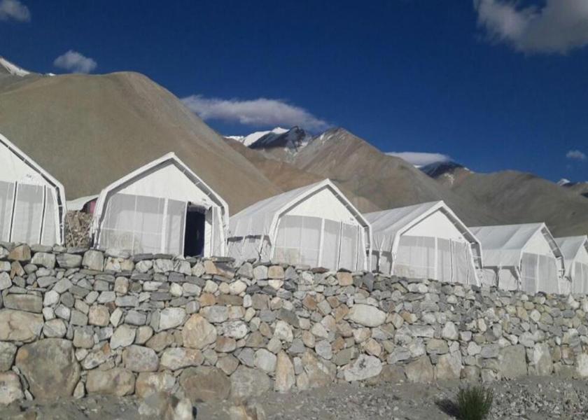 Ladakh Pangong Hotel Exterior